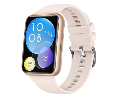 Pasek do smartwatchy FIXED Silicone Strap do Huawei Watch FIT 2 pink